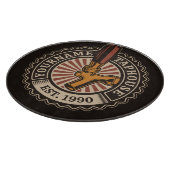 Personalisierter NAME Bierbrauerei Bar Schneidebrett (Ecke)