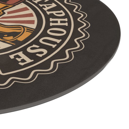 Personalisierter NAME Bierbrauerei Bar Schneidebrett (Ecke)