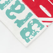 Personalisierter Name Blanket der kuddelwarmen Fle Fleecedecke (Ecke)