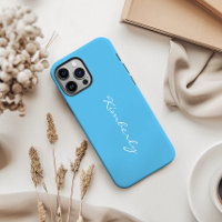 Personalisierter Name Blau