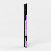 Personalisierter Name Blau / Lila Case-Mate iPhone Hülle (Hinten/Rechts)