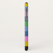 Personalisierter Name Boho Stripe Case-Mate iPhone Hülle (Hinten/Links)