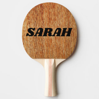 PERSONALISIERTER NAME brandneues PING PONG SCHLÄGE Tischtennis Schläger
