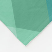 Personalisierter Name Bright farbenfrohe Regenboge Fleecedecke (Ecke)