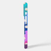 Personalisierter Name Bright Retro Moderne Geometr Case-Mate iPhone Hülle (Rückseite / Links)