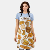 Personalisierter Name Brot und Konditorei Schürze (Getragen)