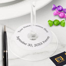 Personalisierter Name Business Event Slogan Erstel