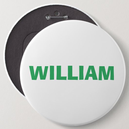 Personalisierter Name Button (Vorne & Hinten)