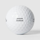 Personalisierter Name Callaway Golf Golfball (Vorderseite)