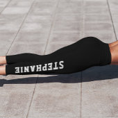 Personalisierter Name Capri Leggings