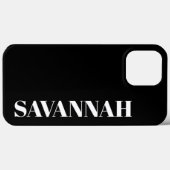 Personalisierter Name Case-Mate iPhone Hülle (Rückseite (Horizontal))