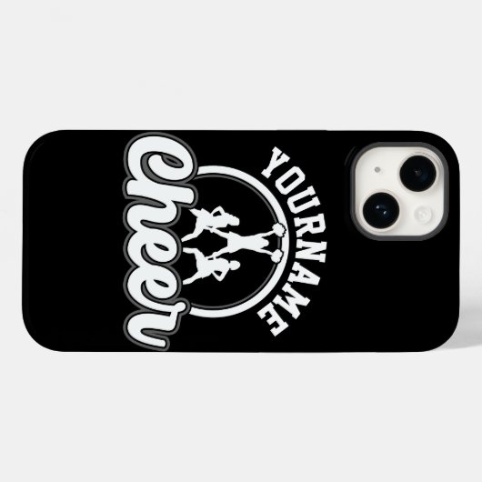 Personalisierter NAME Cheer Team Varsity Cheerlead Case-Mate iPhone Hülle (Rückseite (Horizontal))