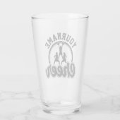 Personalisierter NAME Cheer Team Varsity Cheerlead Glas (Rückseite)