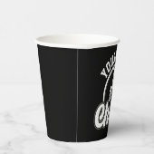 Personalisierter NAME Cheer Team Varsity Cheerlead Pappbecher (Rechts)