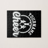 Personalisierter NAME Cheer Team Varsity Cheerlead Puzzle (Horizontal)