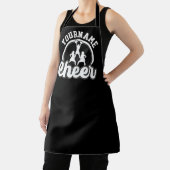 Personalisierter NAME Cheer Team Varsity Cheerlead Schürze (InSitu)