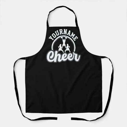 Personalisierter NAME Cheer Team Varsity Cheerlead Schürze (Vorderseite)