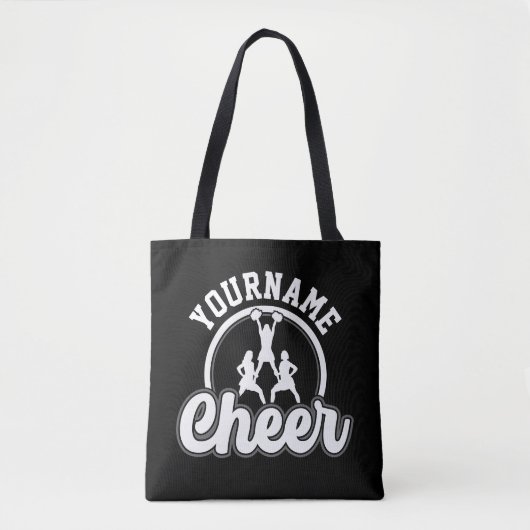 Personalisierter NAME Cheer Team Varsity Cheerlead Tasche (Vorderseite)