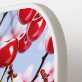 Personalisierter Name Cherry Blossom Pink Pickleball Schläger (Linke Seite)