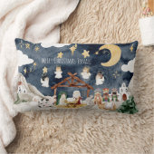 Personalisierter Name Christlich Kids Weihnachten Lendenkissen (Decke)