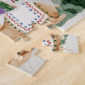 Personalisierter Name Christlich Kids Weihnachten Puzzle (Seite)