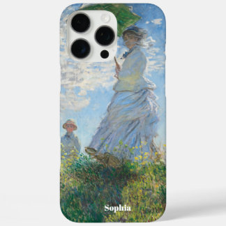 Personalisierter Name Claude Monet Kunst iPhone 16 Pro Max Hülle
