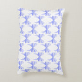 Personalisierter Name Coquette Lila Bow Accent Pil Dekokissen (Rückseite(Vertikal))