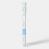 Personalisierter Name Damask hellblau Case-Mate iPhone Hülle (Rückseite / Rechts)