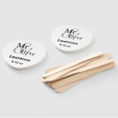Personalisierter Name Datum Mr. & Mrs. Wedding Cou Fächer (Non-assembled)