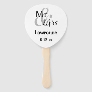 Personalisierter Name Datum Mr. & Mrs. Wedding Cou Fächer