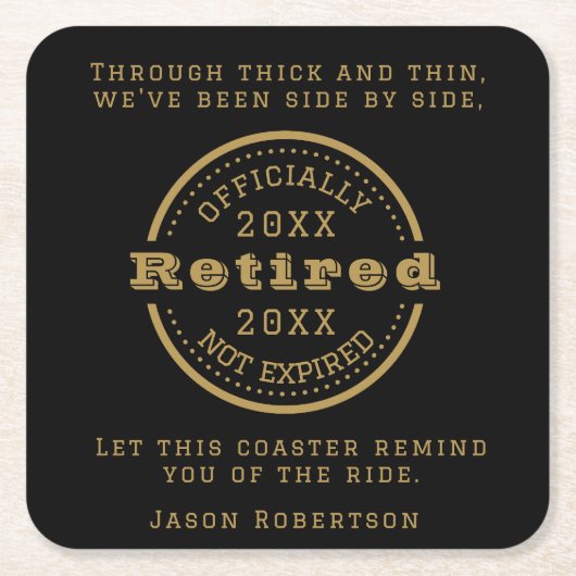 Personalisierter Name Datum Vermietung Gast Rechteckiger Pappuntersetzer (Vorderseite)