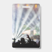 Personalisierter Name Datum VIP Konzeptzugang Ausweis (Rückseite)