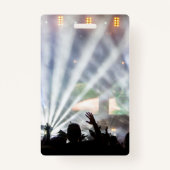 Personalisierter Name Datum VIP Konzeptzugang Ausweis (Rückseite)