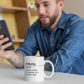 Personalisierter Name Definition Substantiv Vater  Kaffeetasse