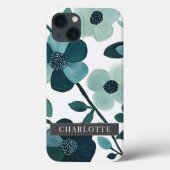 Personalisierter Name Delta Beach Lounge Case-Mate iPhone Hülle (Rückseite)