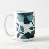 Personalisierter Name Delta Beach Lounge Kaffeetasse (Links)