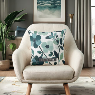 Personalisierter Name Delta Beach Lounge Kissen