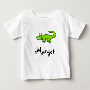 personalisierter Name der Babyligatorin Baby T-shirt