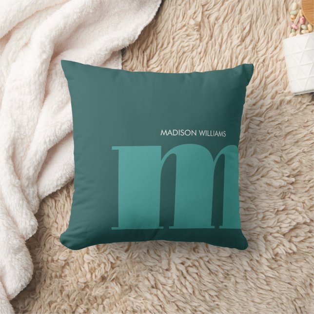 Personalisierter Name der bearbeitbaren Inschrifte Kissen (Decke)