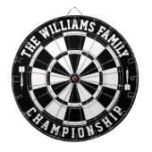 Personalisierter Name der benutzerdefinierten Fami Dartscheibe (vorne)