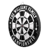 Personalisierter Name der benutzerdefinierten Fami Dartscheibe (Vorderseite rechts)