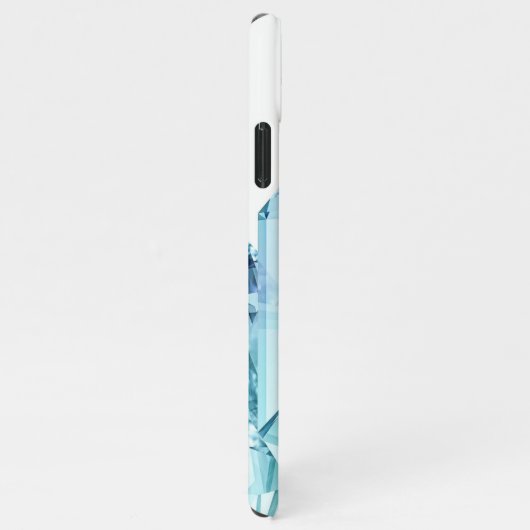 Personalisierter Name der Crystal Hexe iPhone Hülle (Rechte Seite)