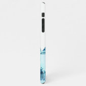 Personalisierter Name der Crystal Hexe iPhone Hülle (Linke Seite)