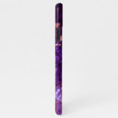 Personalisierter Name der Crystal Hexe iPhone Hülle (Rechte Seite)