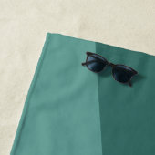 Personalisierter Name der Farbpalette für Sunset Strandtuch (Beispiel)