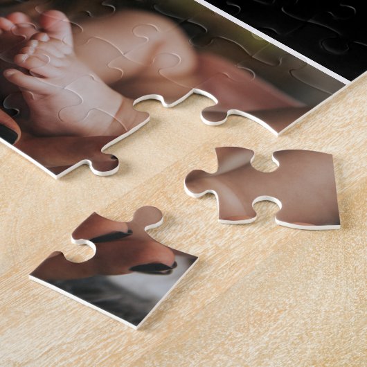 Personalisierter Name der Fotokollektion Puzzle (Seite)