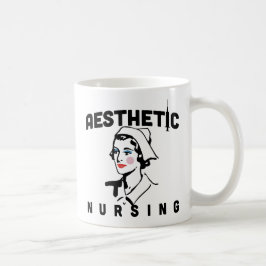 personalisierter Name der Krankenschwester Kaffeetasse