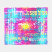 Personalisierter Name der kuddelwarmen Fleece (Vorderseite (Horizontal))