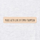 Personalisierter Name der Liebe Etiketten (Design 2)