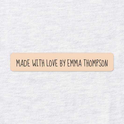 Personalisierter Name der Liebe Etiketten (Design 2)